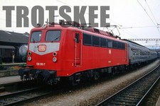 35mm Dia DB Deutschlandbahn Elektrolok 139 310 Konstanz 1993 orig