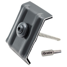 Spenglerschrauben 4,5x20, 80mm +Kalotten 35/207 Trapez in RAL 7016 Anthrazitgrau