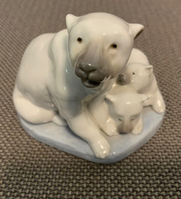 Lladro Porzellan Figur Eisbär