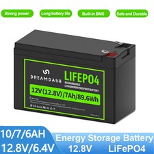 12V LiFePO4 Akku 6Ah 7Ah 10Ah