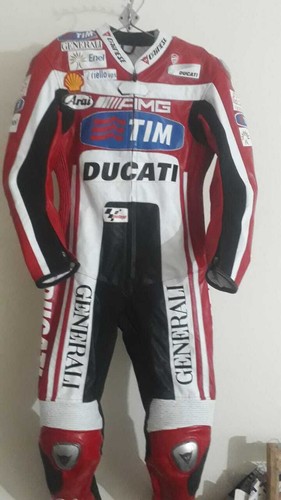 Ducati leder bikeranzug biker - ducati,