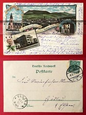 Litho AK FREITAL Deuben