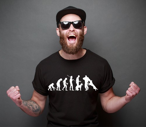 Shirt evolution malinois - t-shirt,