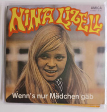 Nina Lizell - Wenn's Nur Mädchen Gäb  | 7" Single 1972