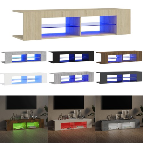 135cm schrank mit rgb led - 135cm, tv