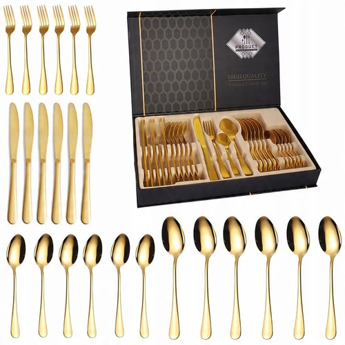Teilig besteckset edelstahl - 24,