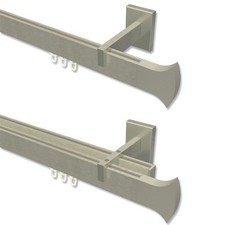 Kantige gardinenstangen - kantige, m
