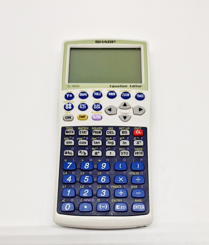 Sharp 9900 equation editor - sharp,