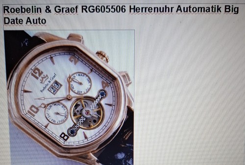 Herrenarmbanduhr
