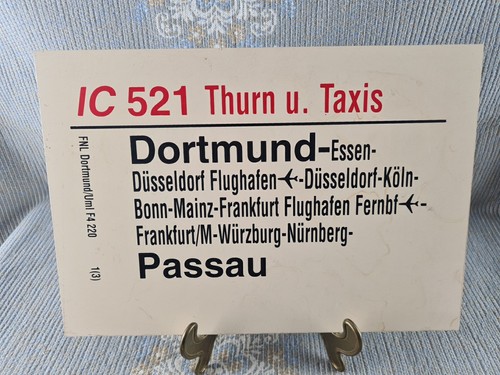 Zuglaufschild 521 thurn u - 521,