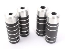 BMX Pegs Fußrasten Aluminium KHE COP 2 x 10mm 3/8" Zoll und 2 x 14mm Gewinde