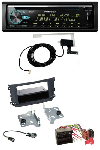 Pioneer mp3 aux usb dab - cd,