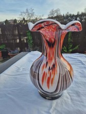 Vase Murano Glas Opaline