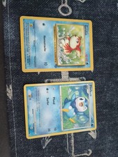 2 Pokémon Karten  Goldoni und Plinfa