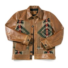 Mens Vintage Leather Western