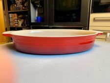 Le Creuset Auflaufform oval ca. 36cm Kirschrot NEU