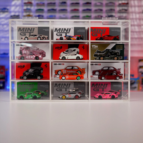 Diecast display case - display, vitrine