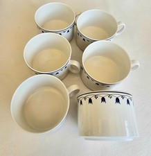 Villeroy & Boch Salzburg 6 Stück Kaffeetassen unbenutzt