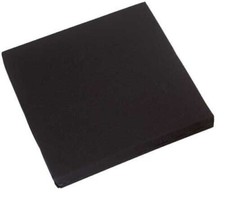 ADL Rollstuhl-Sitzkissen Schwarz Standard verschiedene Größen Waschbar