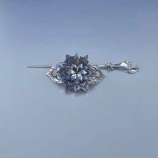 Lotus Haarnadel-Mandala