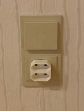 Steckdosenadapter, Doppelpack (2 Eurosteckdosen, Mehrfachstecker, Multistecker)