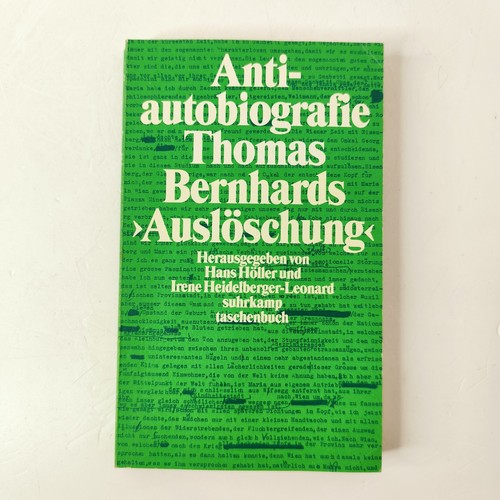 Antiautobiografie thomas - antiautobiografie,