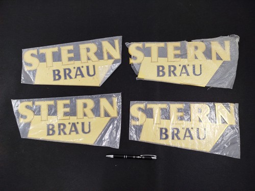Von werbeschild stern - werbeschild,