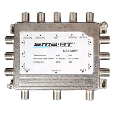 SMART Multischalter 5/8 für Quattro LNB Multiswitch 4K Stromlos 8 Teilnehmer ECO