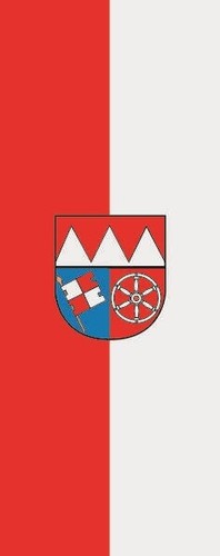 Fahne flagge unterfranken - flagge, im