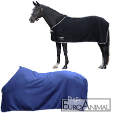 Fleecedecke RugBe Economic Pferdedecke leichte Abschwitzdecke Transportdecke