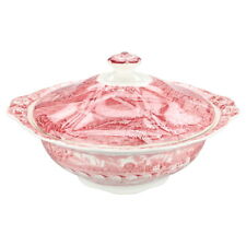 Ragout / Terrine Palissy Thames River Scenes rot /red