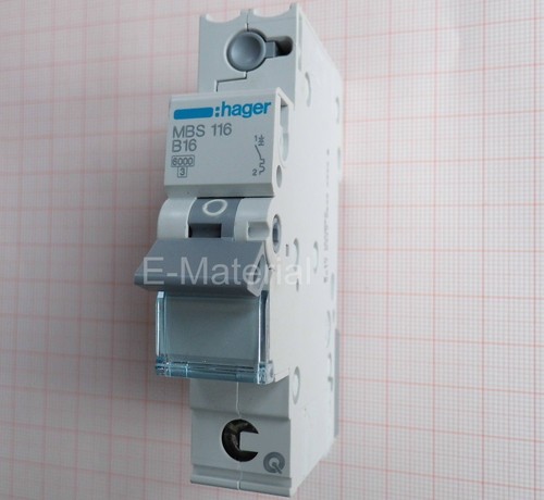 Sicherungsautomat 16a hager - sicherungsautomat,