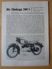  ZÜNDAPP   Prospekt  1955