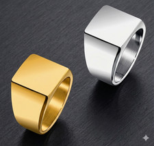 massiver Edelstahl Herren