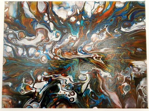 Original acrylbild leinwand - acrylbild,