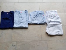 Kasack - Pflege Medizin Berufsbekleidung 4 Sets  Herren XL