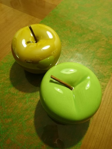Deko apfel groß - 1, x