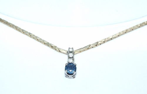 Collier halskette karat 585 - halskette, 14