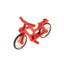 1x Lego Bicycle Red City Spoke