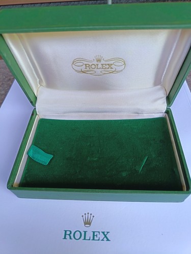 Ultra rare genuine rolex box - rolex,