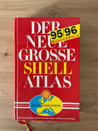 Der neue große shell - der, atlas