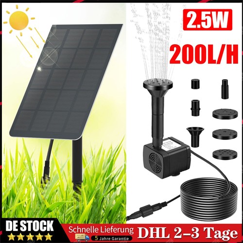 Solarpumpe springbrunnen - solarpumpe,