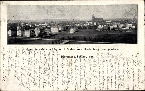 Chojnów haynau schlesien - chojnów,