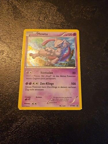 Pokemon mewtu xy100 holo black - pokemon,