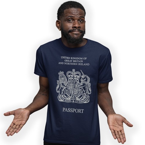Neu blaues british passport - neu,