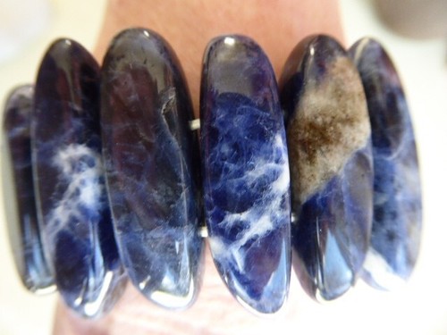 Armband blaue steine sodalith - armband, steine,