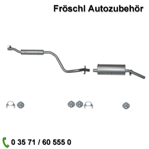 Komplette auspuff anlage - auspuff, für