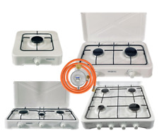 Kochmann Kochfeld Gasherd Campingkocher Gaskocher 1-4 flammig - Schlauch, Regler