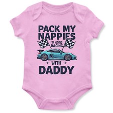 Lustiges Rennen mit Papa