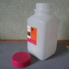 2500ml Weithalsflasche Laborflasche Vierkantflasche große Plastikflasche